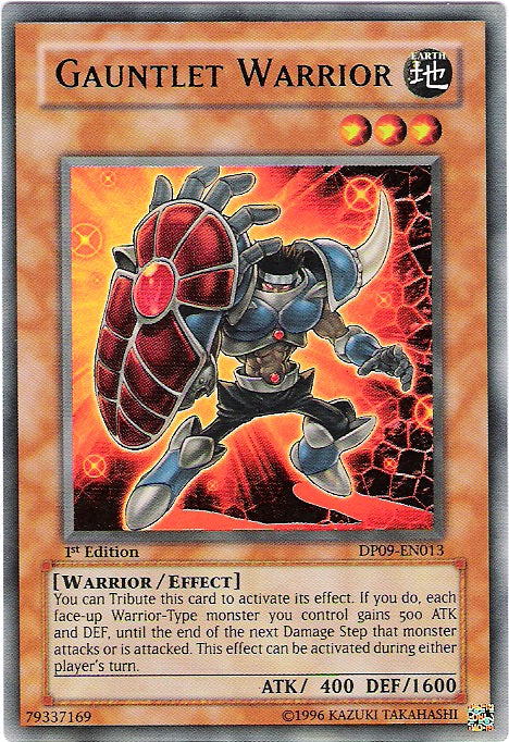 Gauntlet Warrior [DP09-EN013] Ultra Rare – Dungeons & Javas