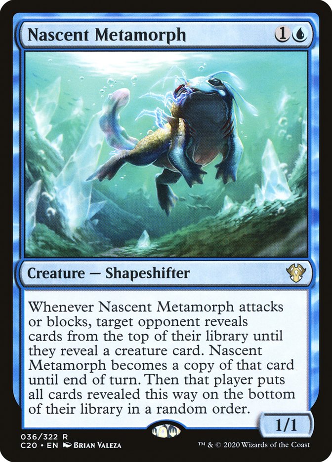 Nascent Metamorph [Commander 2020] – Dungeons & Javas
