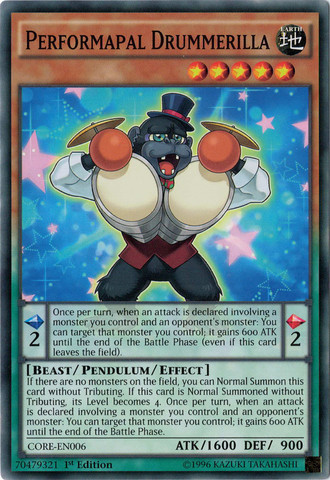 yugioh cards performapal Yugioh Performapal Odd-Eyes Synchron BLLR-EN004 Secret Rare 1st Editio main image 1