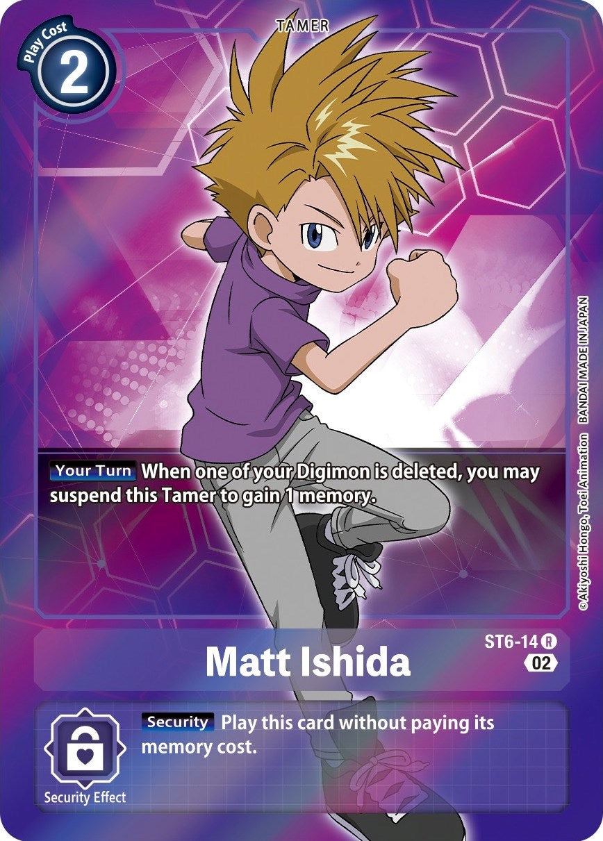 Matt Ishida [ST6-14] (Alternate Art) [Starter Deck: Ragnaloardmon] –  Dungeons & Javas