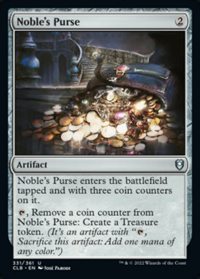 Noble's Purse [Commander Legends: Battle for Baldur's Gate] – Dungeons &  Javas