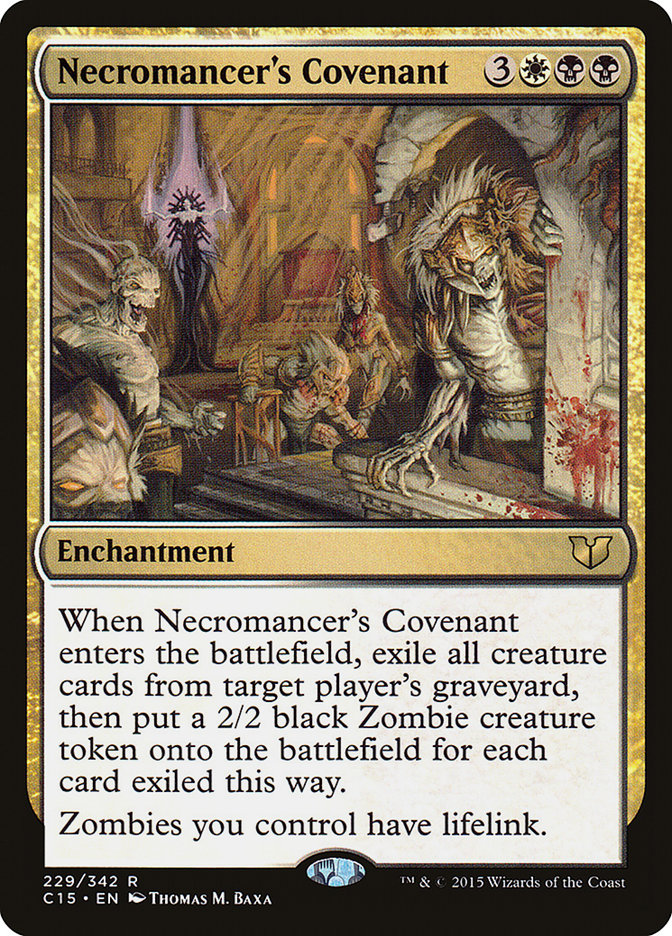 Necromancer's Covenant [Commander 2015] – Dungeons & Javas