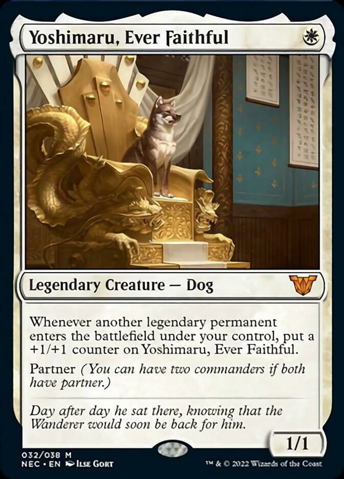 Yoshimaru, Ever Faithful [Kamigawa: Neon Dynasty Commander]  Dungeons &  Javas