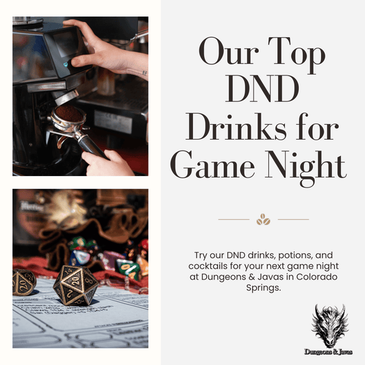 Our Top DND Drinks in Colorado Springs for Game Night