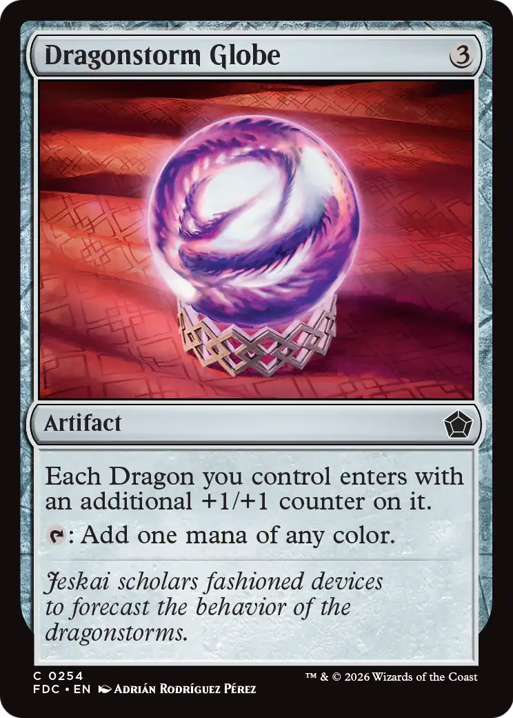 Dragonstorm Globe [Foundations Commander]