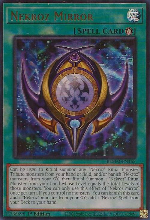 Nekroz Mirror [BLMM-EN165] Ultra Rare