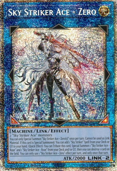 Sky Striker Ace = Zero (Starlight Rare) [DUAD-EN049] Starlight Rare