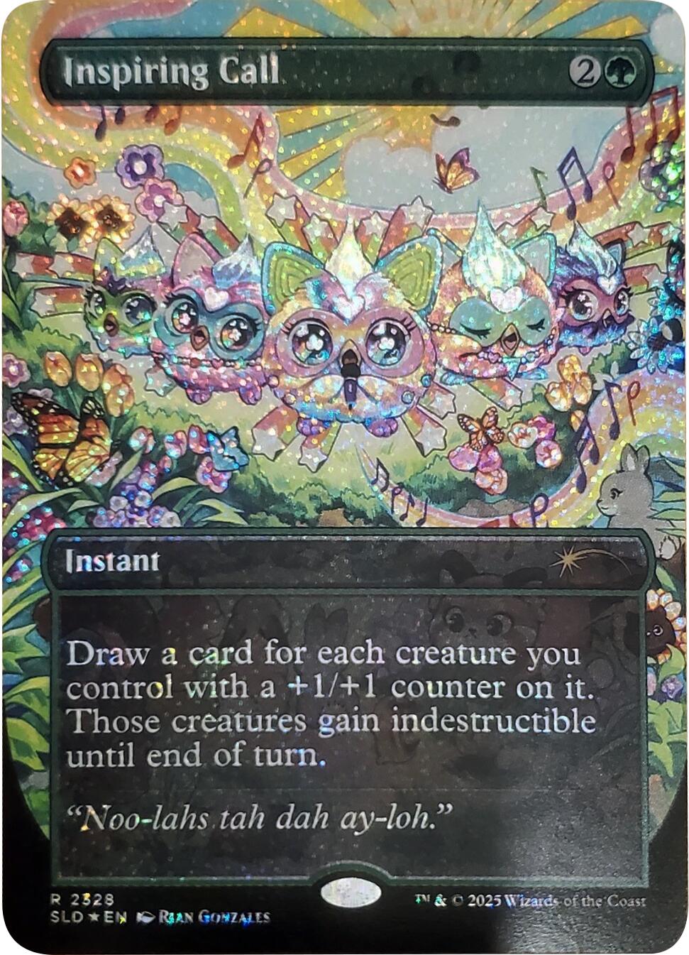 Inspiring Call (Confetti Foil) [Secret Lair Drop Series]
