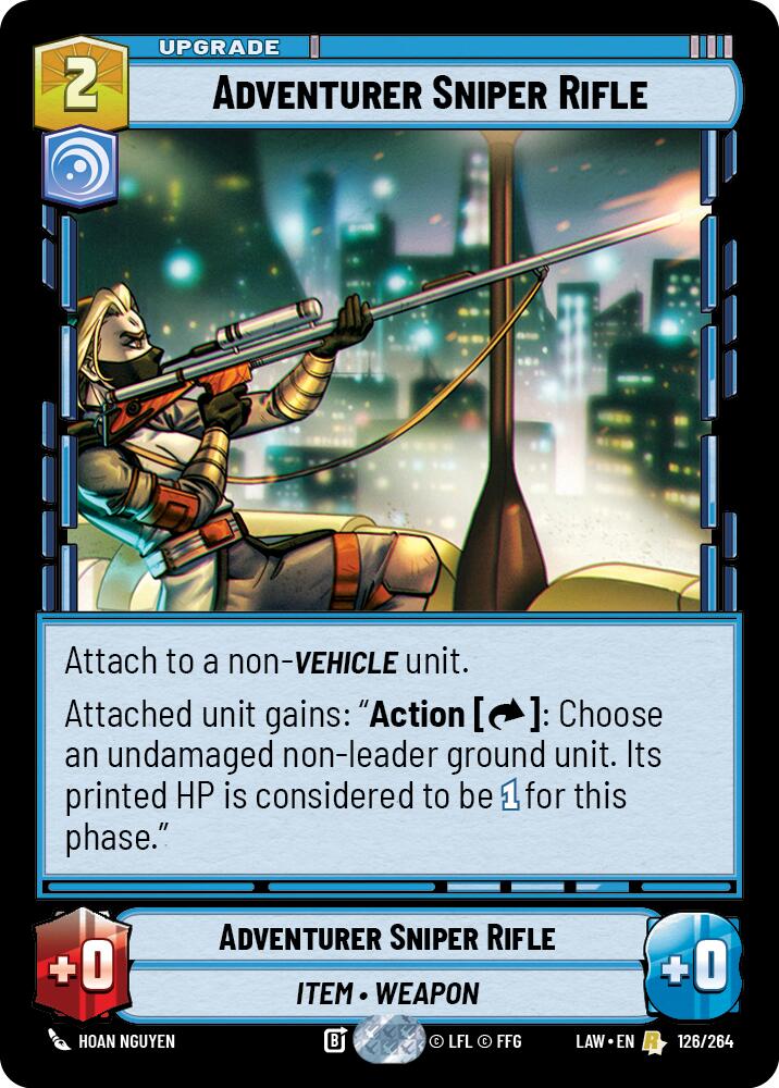 Adventurer's Sniper Rifle (126/264) (126/264) [A Lawless Time]