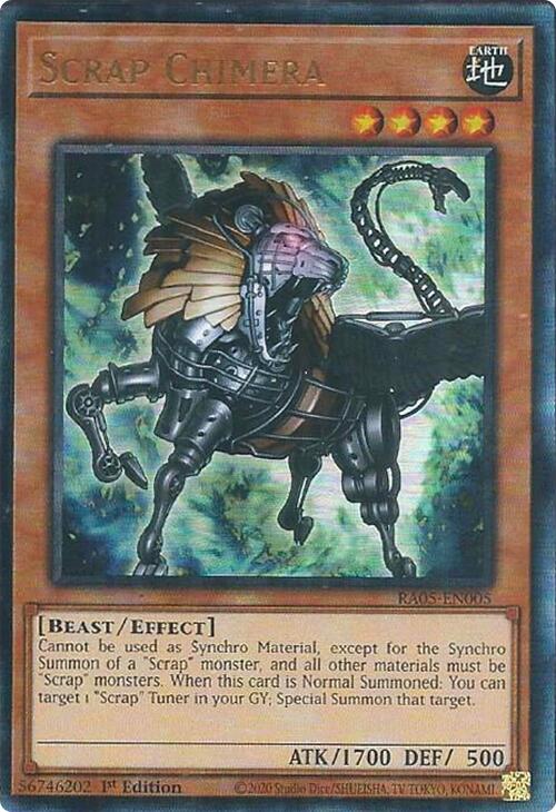 Scrap Chimera (Ultimate Rare) [RA05-EN005] Ultimate Rare