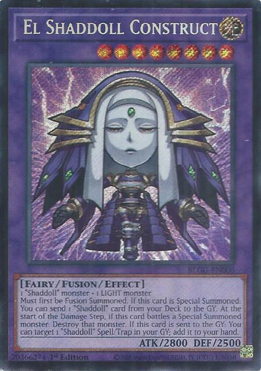 El Shaddoll Construct [BLGG-EN006] Secret Rare