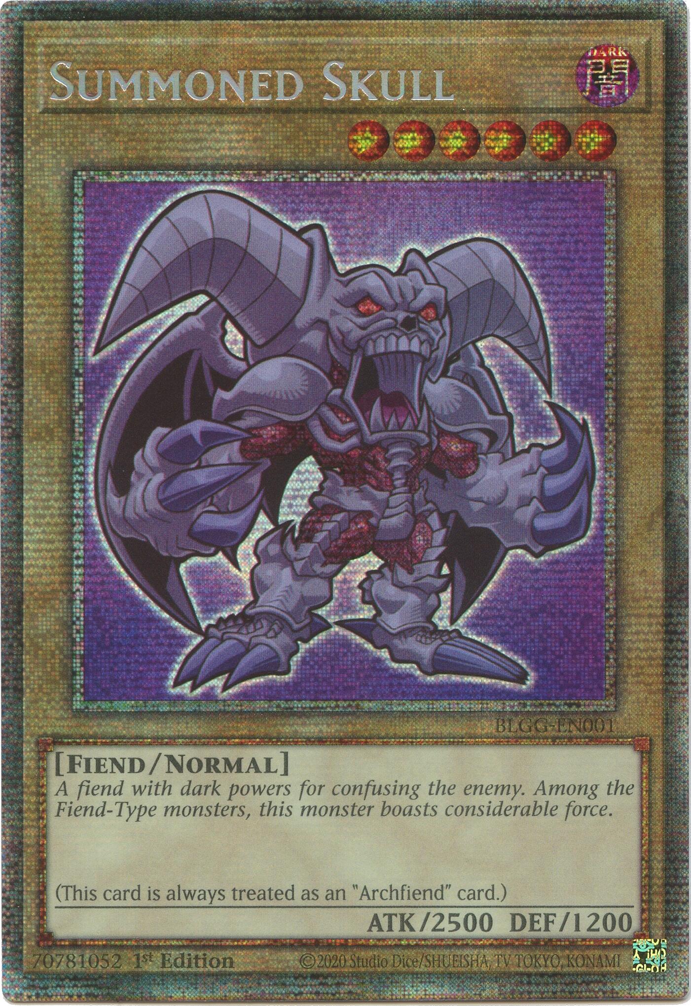 Summoned Skull (Starlight Rare) [BLGG-EN001] Starlight Rare