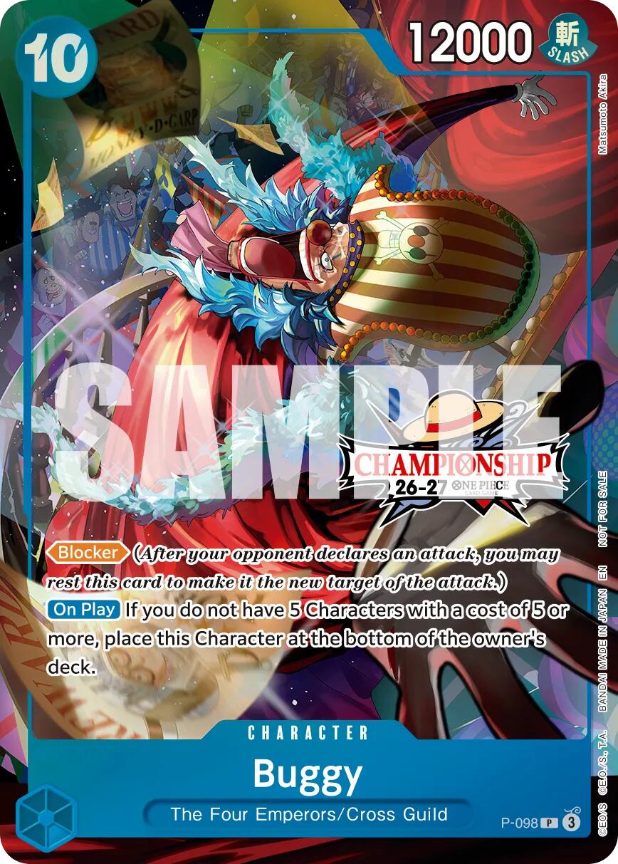 Buggy (CS 26-27 Event Pack) [One Piece Promotion Cards]