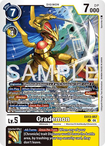 Grademon [EX13-057] [Chivalrous XIII]