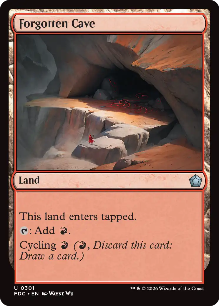 Forgotten Cave [Foundations Commander]