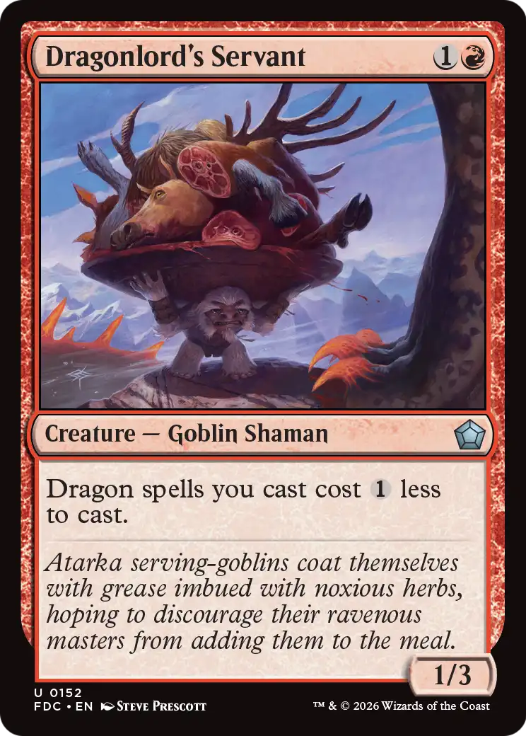 Dragonlord's Servant [Foundations Commander]