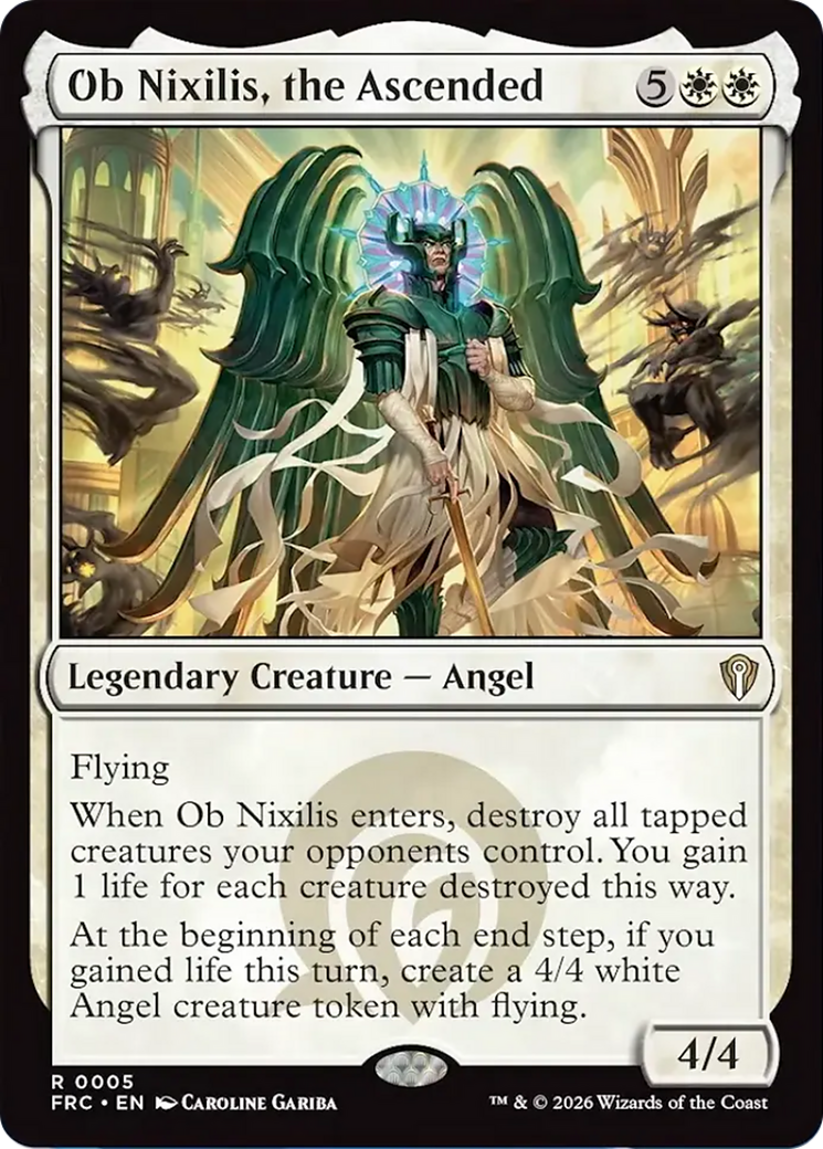 Ob Nixilis, the Ascended [Reality Fracture Commander]