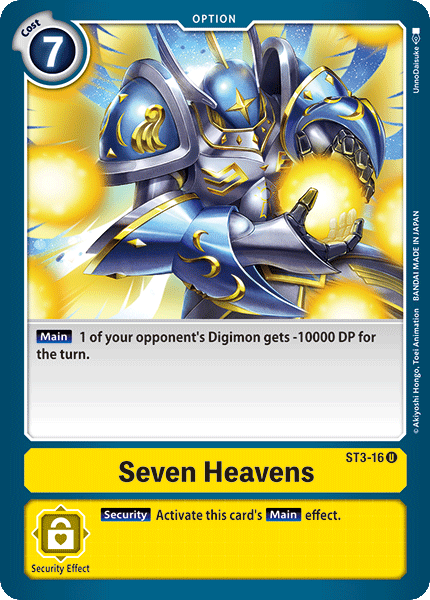 Seven Heavens [ST3-16] [Starter Deck: Heaven's Yellow]