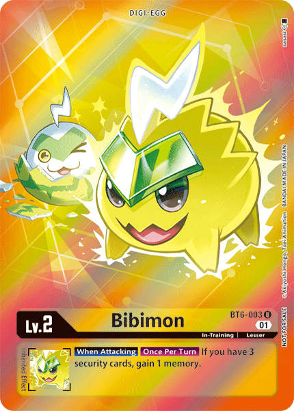 Bibimon [BT6-003] (Alternative Art - Box Topper) [Double Diamond]