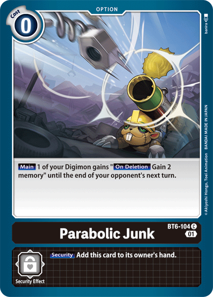 Parabolic Junk [BT6-104] [Double Diamond]