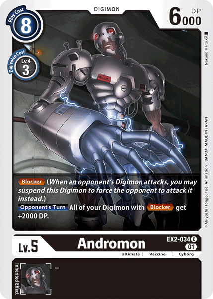 Andromon [EX2-034] [Digital Hazard]