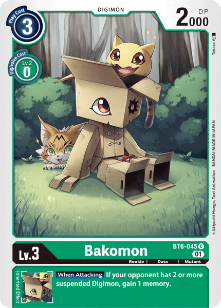Bakomon [BT6-045] [Double Diamond]