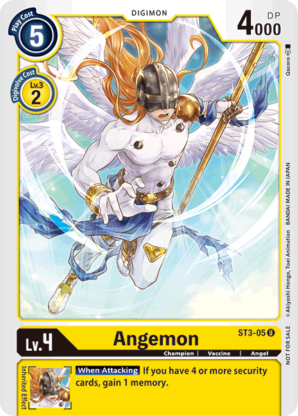 Angemon [ST3-05] (Tamer Party) [Starter Deck: Heaven's Yellow Promos]