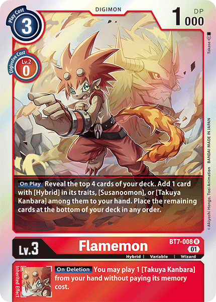 Flamemon [BT7-008] [Next Adventure]