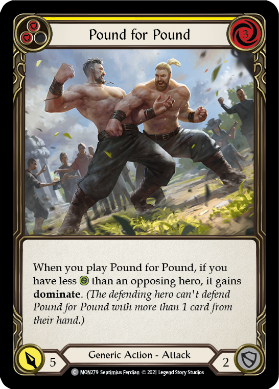 Pound for Pound (Yellow) [MON279] (Monarch)  1st Edition Normal
