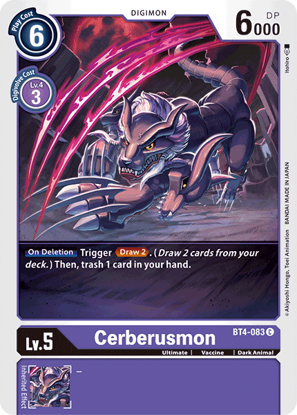 Cerberusmon [BT4-083] [Great Legend]