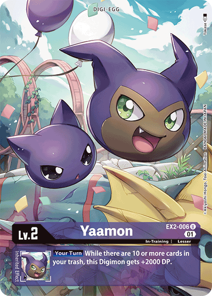 Yaamon [EX2-006] (Alternate Art) [Digital Hazard]