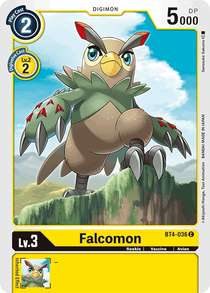 Falcomon [BT4-036] [Great Legend]