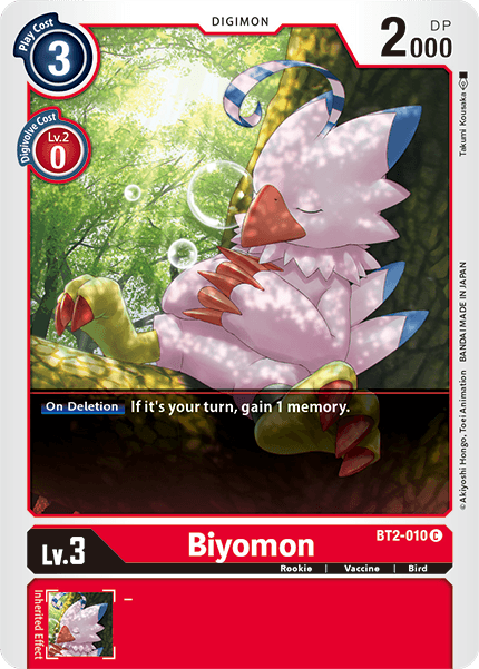 Biyomon [BT2-010] [Release Special Booster Ver.1.5]