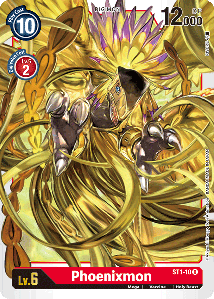 Phoenixmon [ST1-10] [Starter Deck: Gaia Red]