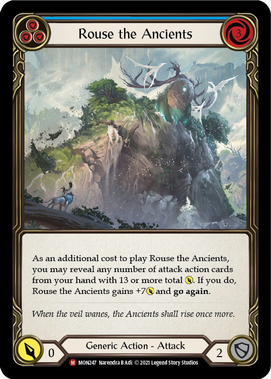 Rouse the Ancients [MON247] (Monarch)  1st Edition Normal