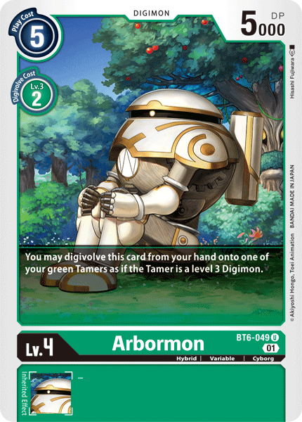 Arbormon [BT6-049] [Double Diamond]