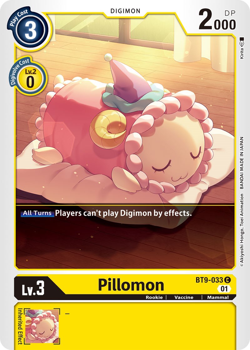 Pillomon [BT9-033] [X Record]