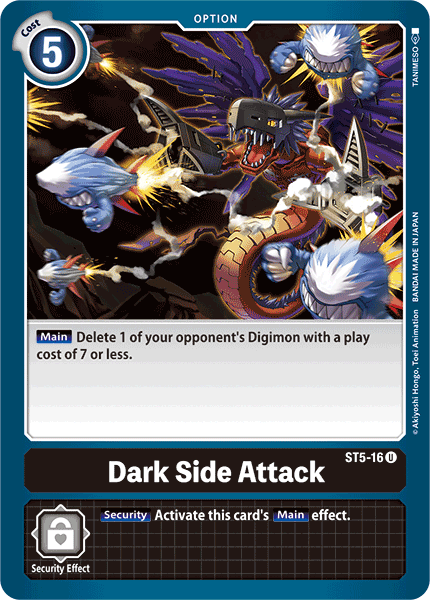 Dark Side Attack [ST5-16] [Starter Deck: Machine Black]