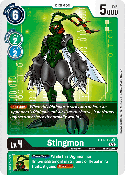 Stingmon [EX1-038] [Classic Collection]